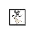 Picture of Hear me Roar Beige  _GroupedProduct_Square_Mini_ _GroupedProduct_Square_Canvas_Framed_