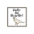 Picture of Hear me Roar Beige  _GroupedProduct_Square_Mini_ _GroupedProduct_Square_Canvas_Framed_
