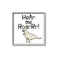 Picture of Hear me Roar Beige  _GroupedProduct_Square_Mini_ _GroupedProduct_Square_Canvas_Framed_