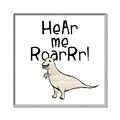 Picture of Hear me Roar Beige  _GroupedProduct_Square_Mini_ _GroupedProduct_Square_Canvas_Framed_