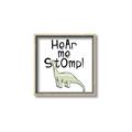 Picture of Hear me Stomp Green  _GroupedProduct_Square_Mini_ _GroupedProduct_Square_Canvas_Framed_