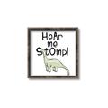 Picture of Hear me Stomp Green  _GroupedProduct_Square_Mini_ _GroupedProduct_Square_Canvas_Framed_
