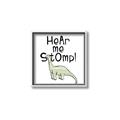 Picture of Hear me Stomp Green  _GroupedProduct_Square_Mini_ _GroupedProduct_Square_Canvas_Framed_