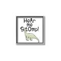 Picture of Hear me Stomp Green  _GroupedProduct_Square_Mini_ _GroupedProduct_Square_Canvas_Framed_