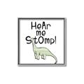 Picture of Hear me Stomp Green  _GroupedProduct_Square_Mini_ _GroupedProduct_Square_Canvas_Framed_
