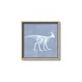 Picture of Blue X-ray Dino I _GroupedProduct_Square_Mini_ _GroupedProduct_Square_Canvas_Framed_