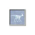 Picture of Blue X-ray Dino I _GroupedProduct_Square_Mini_ _GroupedProduct_Square_Canvas_Framed_