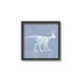 Picture of Blue X-ray Dino I _GroupedProduct_Square_Mini_ _GroupedProduct_Square_Canvas_Framed_