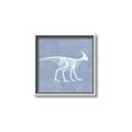 Picture of Blue X-ray Dino I _GroupedProduct_Square_Mini_ _GroupedProduct_Square_Canvas_Framed_