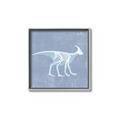 Picture of Blue X-ray Dino I _GroupedProduct_Square_Mini_ _GroupedProduct_Square_Canvas_Framed_