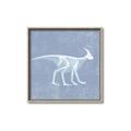 Picture of Blue X-ray Dino I _GroupedProduct_Square_Mini_ _GroupedProduct_Square_Canvas_Framed_