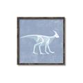 Picture of Blue X-ray Dino I _GroupedProduct_Square_Mini_ _GroupedProduct_Square_Canvas_Framed_