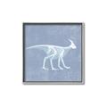 Picture of Blue X-ray Dino I _GroupedProduct_Square_Mini_ _GroupedProduct_Square_Canvas_Framed_