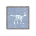 Picture of Blue X-ray Dino I _GroupedProduct_Square_Mini_ _GroupedProduct_Square_Canvas_Framed_