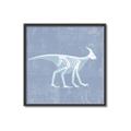 Picture of Blue X-ray Dino I _GroupedProduct_Square_Mini_ _GroupedProduct_Square_Canvas_Framed_