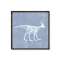 Picture of Blue X-ray Dino I _GroupedProduct_Square_Mini_ _GroupedProduct_Square_Canvas_Framed_