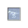 Picture of Blue X-ray Dino II _GroupedProduct_Square_Mini_ _GroupedProduct_Square_Canvas_Framed_