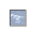 Picture of Blue X-ray Dino II _GroupedProduct_Square_Mini_ _GroupedProduct_Square_Canvas_Framed_
