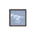 Picture of Blue X-ray Dino II _GroupedProduct_Square_Mini_ _GroupedProduct_Square_Canvas_Framed_