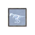 Picture of Blue X-ray Dino II _GroupedProduct_Square_Mini_ _GroupedProduct_Square_Canvas_Framed_