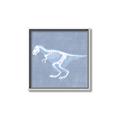 Picture of Blue X-ray Dino II _GroupedProduct_Square_Mini_ _GroupedProduct_Square_Canvas_Framed_