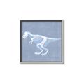 Picture of Blue X-ray Dino II _GroupedProduct_Square_Mini_ _GroupedProduct_Square_Canvas_Framed_