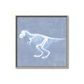 Picture of Blue X-ray Dino II _GroupedProduct_Square_Mini_ _GroupedProduct_Square_Canvas_Framed_