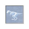 Picture of Blue X-ray Dino II _GroupedProduct_Square_Mini_ _GroupedProduct_Square_Canvas_Framed_