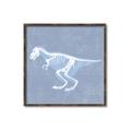 Picture of Blue X-ray Dino II _GroupedProduct_Square_Mini_ _GroupedProduct_Square_Canvas_Framed_