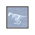 Picture of Blue X-ray Dino II _GroupedProduct_Square_Mini_ _GroupedProduct_Square_Canvas_Framed_