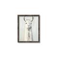 Picture of Brown and White Llama _GroupedProduct_Rectangle_Portrait_Mini_ _GroupedProduct_Rectangle_Portrait_Canvas_Framed_