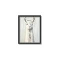 Picture of Brown and White Llama _GroupedProduct_Rectangle_Portrait_Mini_ _GroupedProduct_Rectangle_Portrait_Canvas_Framed_