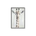 Picture of Close-up Giraffe _GroupedProduct_Rectangle_Portrait_Mini_ _GroupedProduct_Rectangle_Portrait_Canvas_Framed_