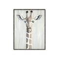 Picture of Close-up Giraffe _GroupedProduct_Rectangle_Portrait_Mini_ _GroupedProduct_Rectangle_Portrait_Canvas_Framed_