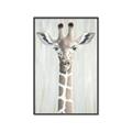 Picture of Close-up Giraffe _GroupedProduct_Rectangle_Portrait_Mini_ _GroupedProduct_Rectangle_Portrait_Canvas_Framed_