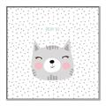 Picture of Sweet Kitty _GroupedProduct_Square_Mini_ _GroupedProduct_Square_Canvas_Framed_