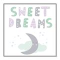 Picture of Sweet Dreams Pastel _GroupedProduct_Square_Mini_ _GroupedProduct_Square_Canvas_Framed_