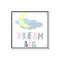 Picture of Dream Big _GroupedProduct_Square_Mini_ _GroupedProduct_Square_Canvas_Framed_