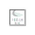 Picture of Dream Big Pastel _GroupedProduct_Square_Mini_ _GroupedProduct_Square_Canvas_Framed_