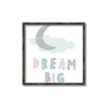 Picture of Dream Big Pastel _GroupedProduct_Square_Mini_ _GroupedProduct_Square_Canvas_Framed_