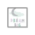 Picture of Dream Big Pastel _GroupedProduct_Square_Mini_ _GroupedProduct_Square_Canvas_Framed_