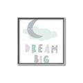 Picture of Dream Big Pastel _GroupedProduct_Square_Mini_ _GroupedProduct_Square_Canvas_Framed_