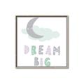 Picture of Dream Big Pastel _GroupedProduct_Square_Mini_ _GroupedProduct_Square_Canvas_Framed_