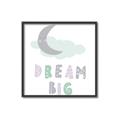 Picture of Dream Big Pastel _GroupedProduct_Square_Mini_ _GroupedProduct_Square_Canvas_Framed_
