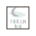 Picture of Dream Big Pastel _GroupedProduct_Square_Mini_ _GroupedProduct_Square_Canvas_Framed_