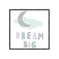 Picture of Dream Big Pastel _GroupedProduct_Square_Mini_ _GroupedProduct_Square_Canvas_Framed_