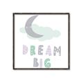 Picture of Dream Big Pastel _GroupedProduct_Square_Mini_ _GroupedProduct_Square_Canvas_Framed_
