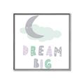 Picture of Dream Big Pastel _GroupedProduct_Square_Mini_ _GroupedProduct_Square_Canvas_Framed_