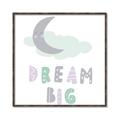 Picture of Dream Big Pastel _GroupedProduct_Square_Mini_ _GroupedProduct_Square_Canvas_Framed_