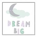 Picture of Dream Big Pastel _GroupedProduct_Square_Mini_ _GroupedProduct_Square_Canvas_Framed_